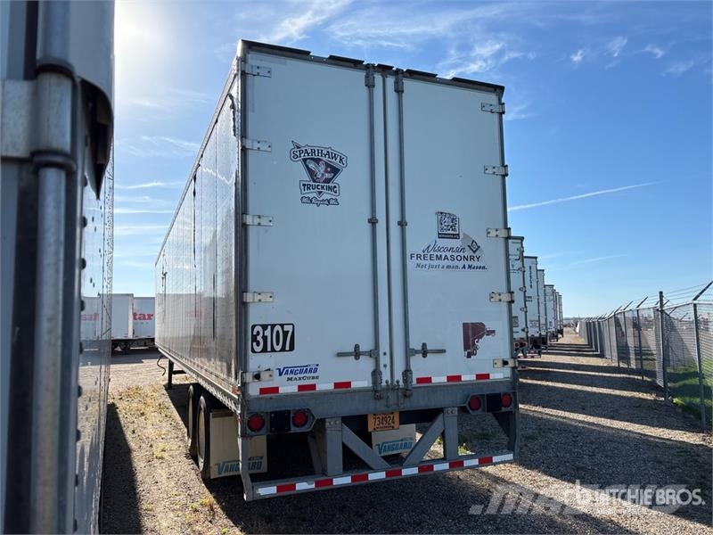 Vanguard MaxCube 53 ft x 102 in T/A Van Trailer 箱體拖車