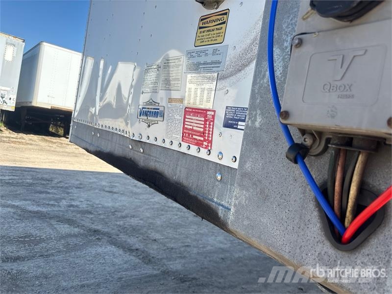 Vanguard MaxCube 53 ft x 102 in T/A Van Trailer Cajas de remolque