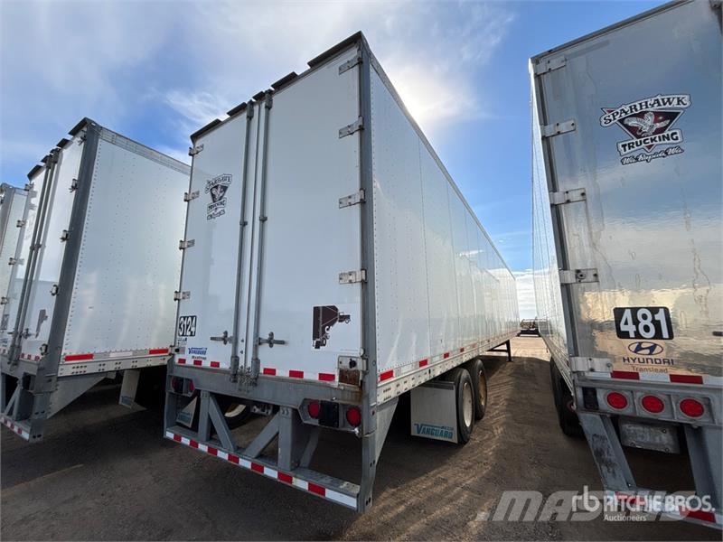 Vanguard MaxCube 53 ft x 102 in T/A Van Trailer Причепи-фургони