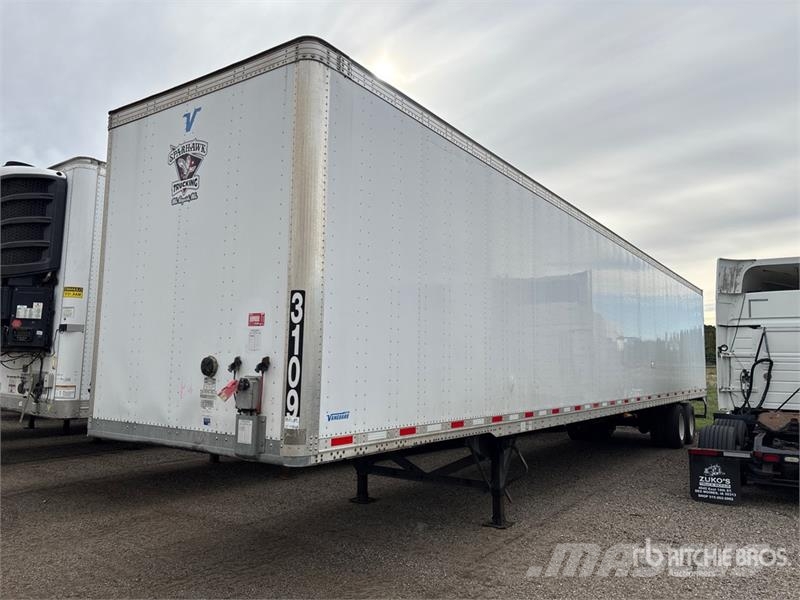 Vanguard MaxCube 53 ft x 102 in T/A Van Trailer Remorque Fourgon