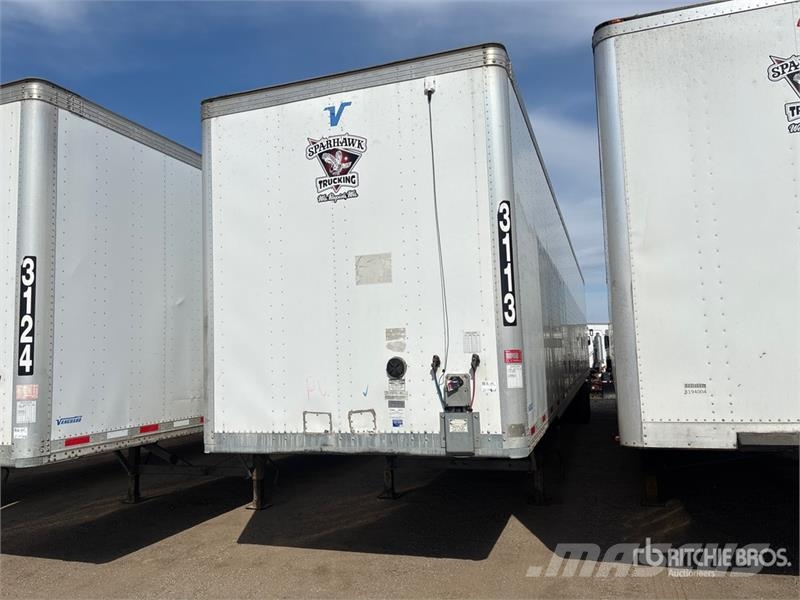 Vanguard MaxCube 53 ft x 102 in T/A Van Trailer Remorque Fourgon