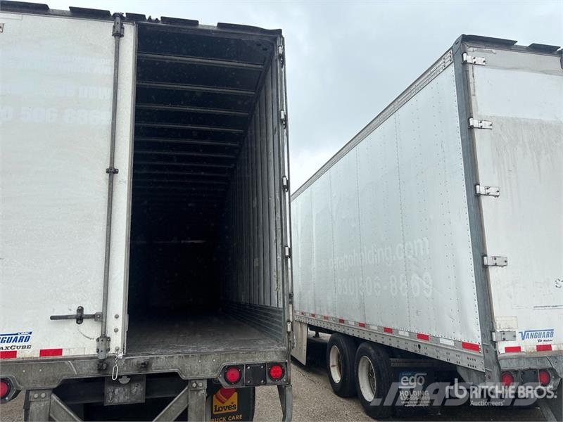 Vanguard Maxcube 53 ft x 102 in T/A Van Trailer Ρυμούλκες κλούβα