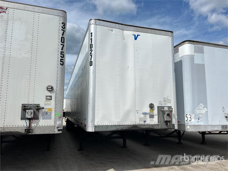 Vanguard Maxcube 53 ft x 102 in T/A Van Trailer Anhänger-Kastenaufbau