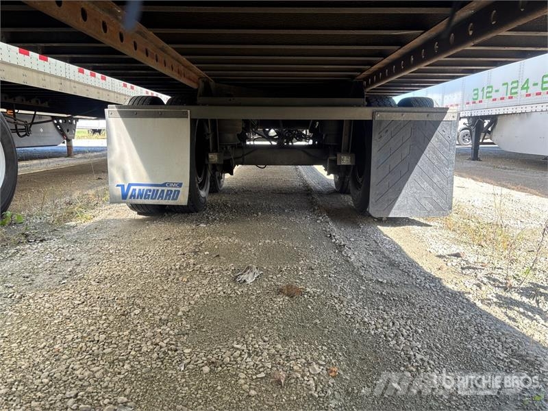 Vanguard MAXCUBE 53 ft x 102 in T/A Van Trailer Rimorchi cassonati