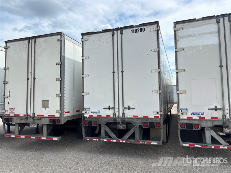 Vanguard Maxcube 53 ft x 102 in T/A Van Trailer Anhänger-Kastenaufbau