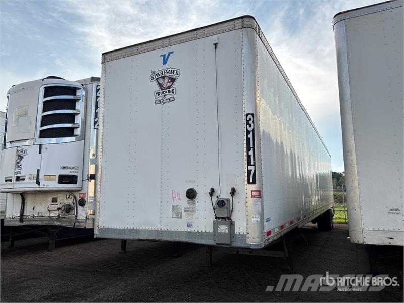 Vanguard MaxCube 53 ft x 102 in T/A Van Trailer مقطورات ذات هيكل صندوقي