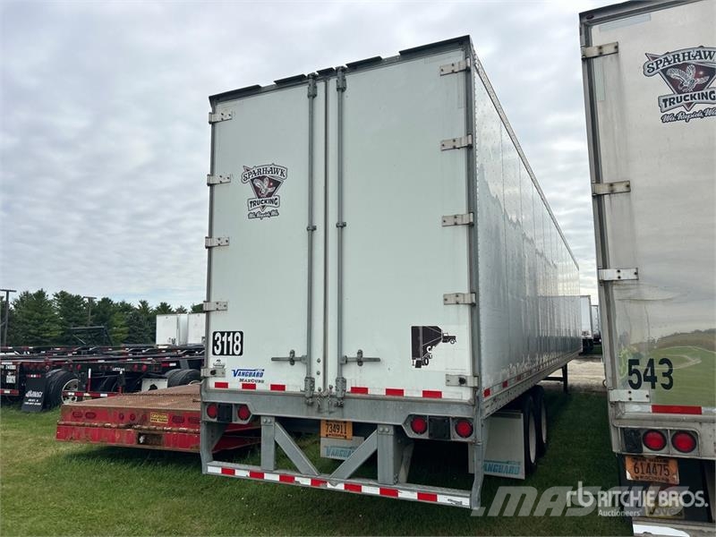 Vanguard MaxCube 53 ft x 102 in T/A Van Trailer Remorque Fourgon