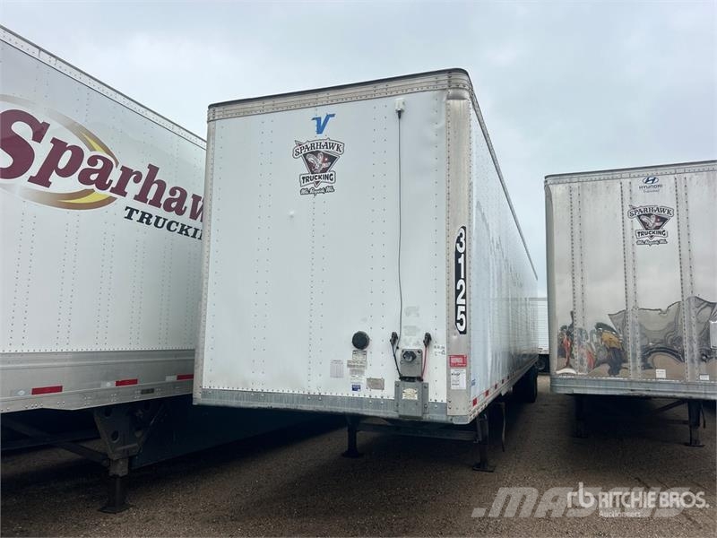Vanguard MaxCube 53 ft x 102 in T/A Van Trailer Remorque Fourgon
