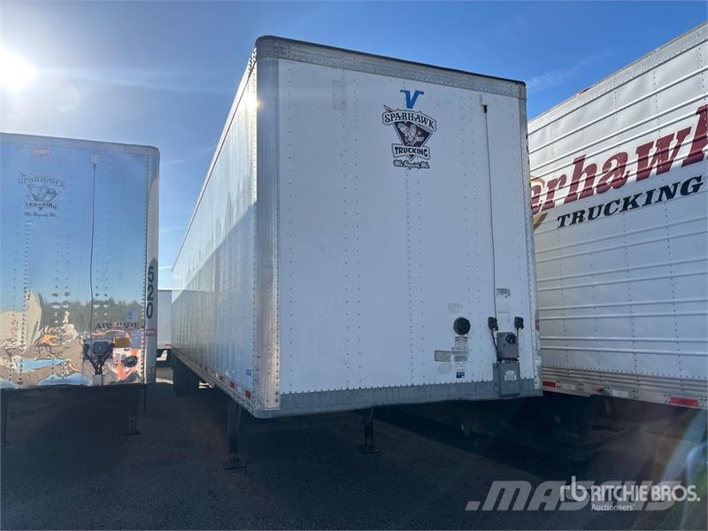 Vanguard MaxCube 53 ft x 102 in T/A Van Trailer مقطورات ذات هيكل صندوقي