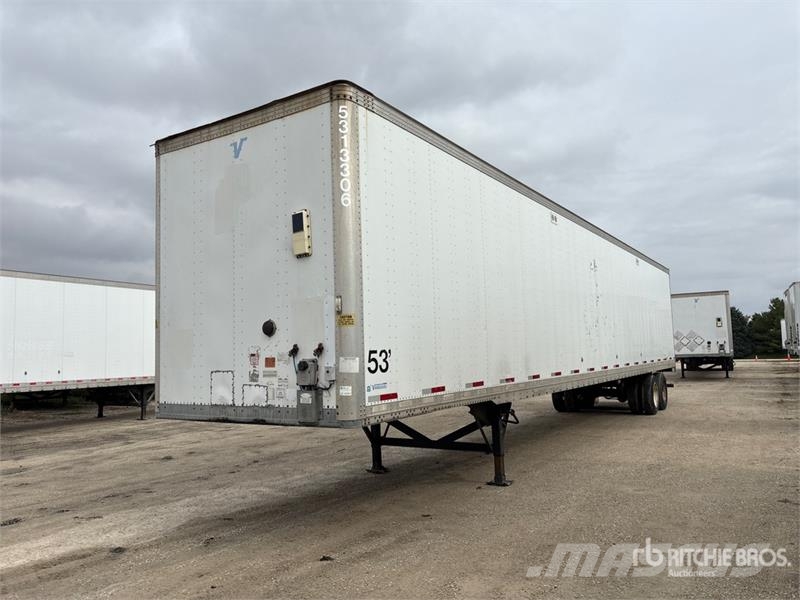 Vanguard MaxCube 53 ft x 102 in T/A Van Trailer Kapali kasa treylerler