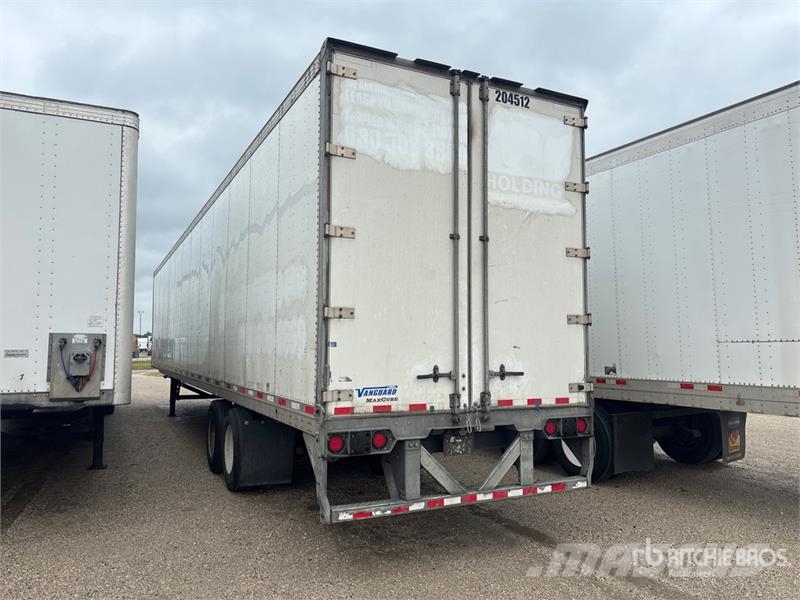 Vanguard Maxcube 53 ft x 102 in T/A Van Trailer Ρυμούλκες κλούβα