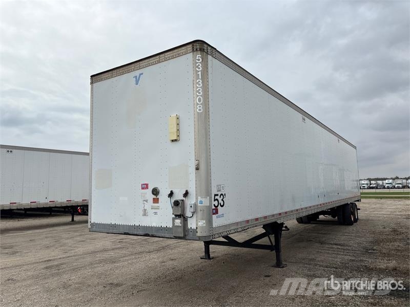 Vanguard MaxCube 53 ft x 102 in T/A Van Trailer Kapali kasa treylerler