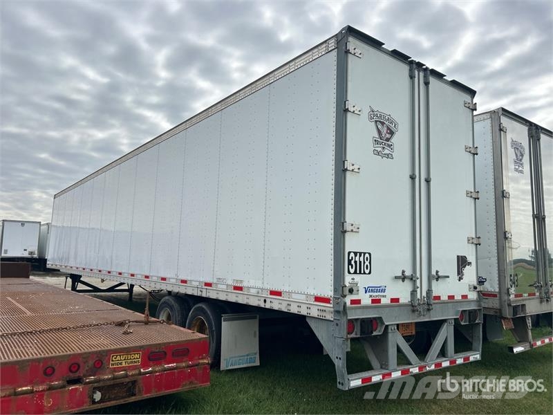 Vanguard MaxCube 53 ft x 102 in T/A Van Trailer Remorque Fourgon