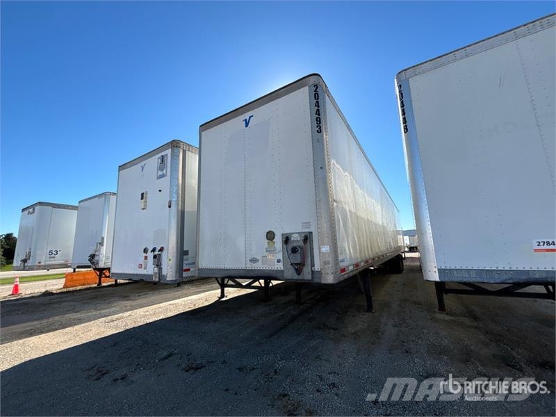 Vanguard MAXCUBE 53 ft x 102 in T/A Van Trailer Dobozos pótkocsik