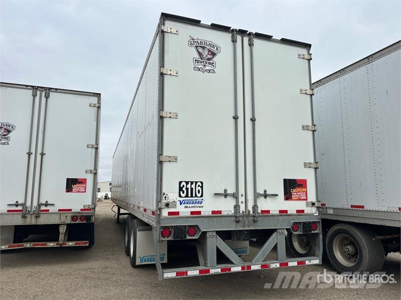 Vanguard MaxCube 53 ft x 102 in T/A Van Trailer Remorque Fourgon