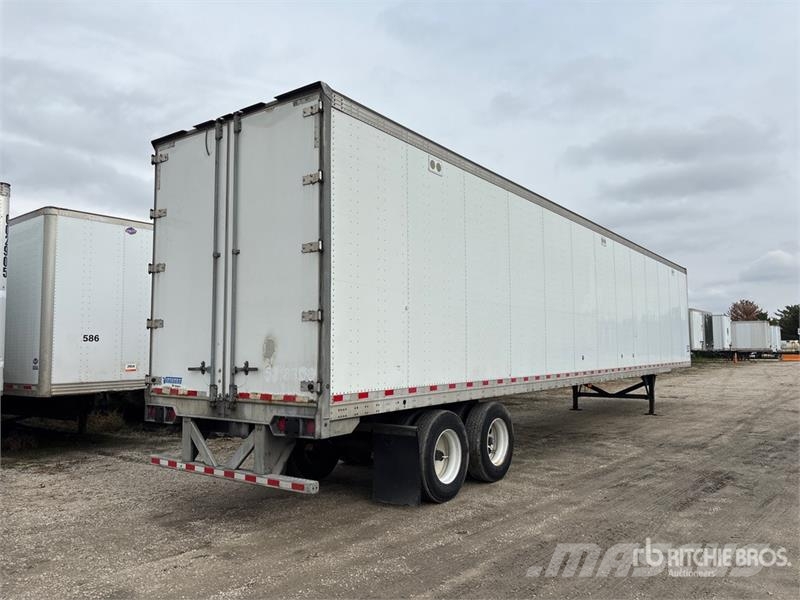 Vanguard MaxCube 53 ft x 102 in T/A Van Trailer Kapali kasa treylerler