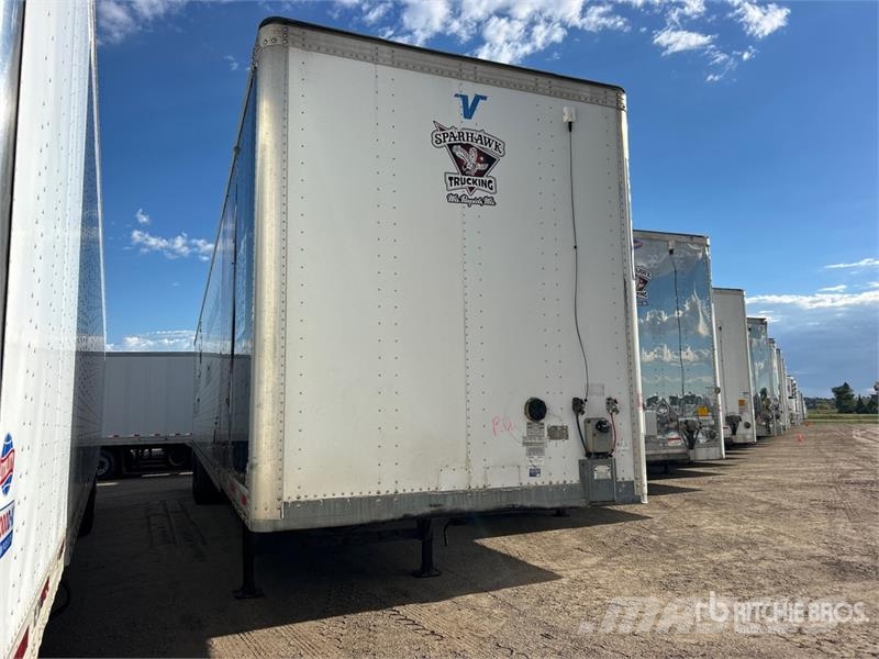 Vanguard MaxCube 53 ft x 102 in T/A Van Trailer Fast kasse