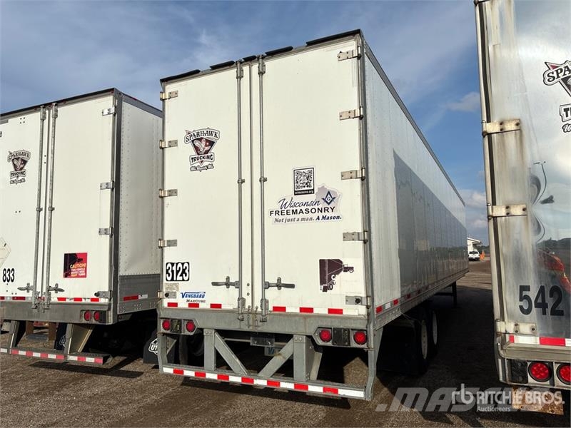 Vanguard MaxCube 53 ft x 102 in T/A Van Trailer Remorque Fourgon