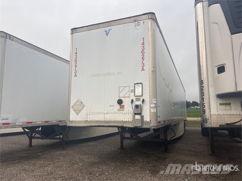 Vanguard MaxCube 53 ft x 96 in T/A Van Trailer Rimorchi cassonati