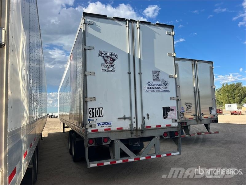 Vanguard MaxCube 53 ft x 102 in T/A Van Trailer Fast kasse