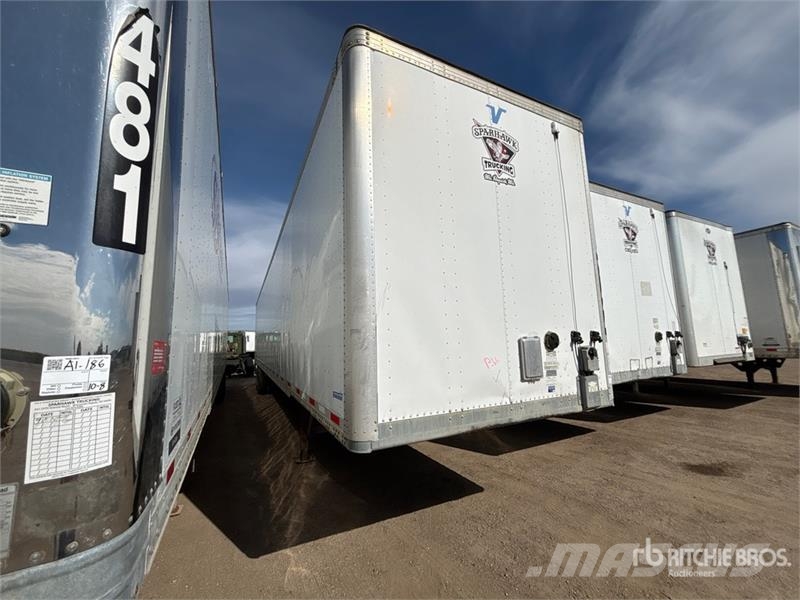 Vanguard MaxCube 53 ft x 102 in T/A Van Trailer Причепи-фургони