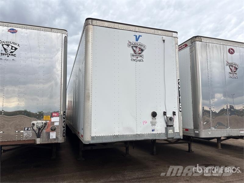 Vanguard MaxCube 53 ft x 102 in T/A Van Trailer Причепи-фургони