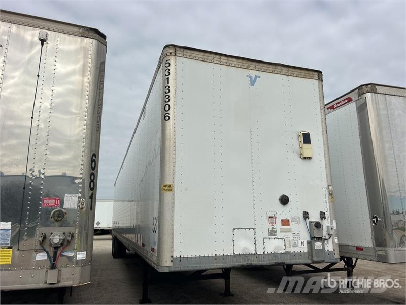 Vanguard Maxcube 53 ft x 102 in T/A Van Trailer Prikolice sa sandukom