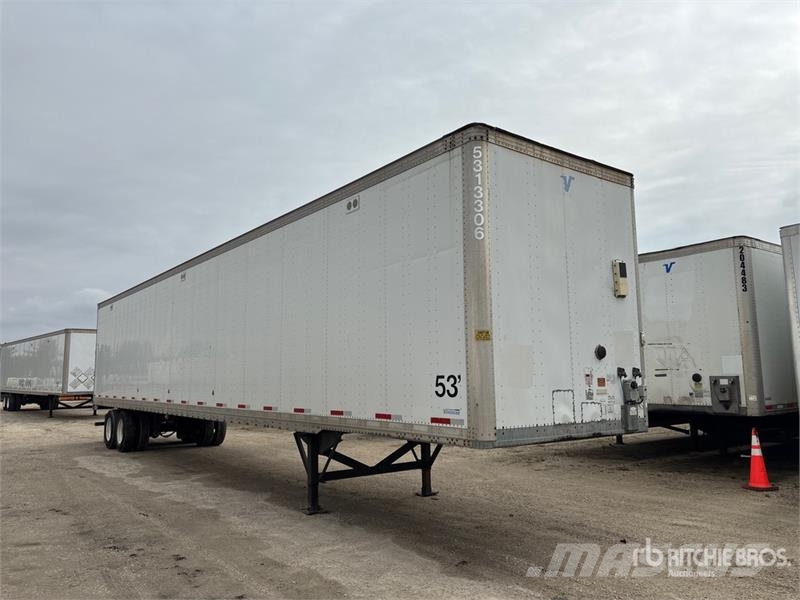 Vanguard MaxCube 53 ft x 102 in T/A Van Trailer Kapali kasa treylerler