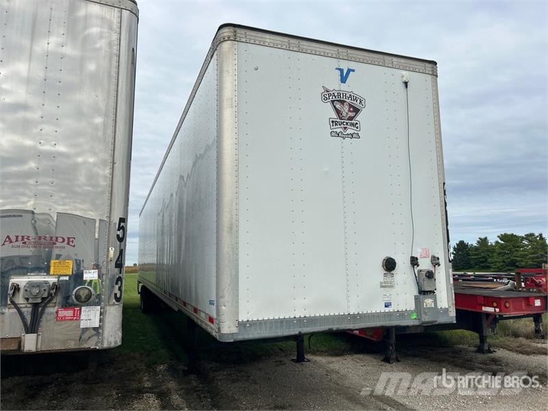 Vanguard MaxCube 53 ft x 102 in T/A Van Trailer Remorque Fourgon