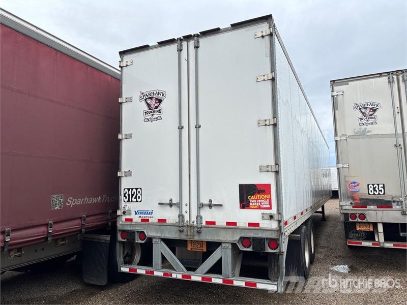 Vanguard MaxCube 53 ft x 102 in T/A Van Trailer 箱體拖車