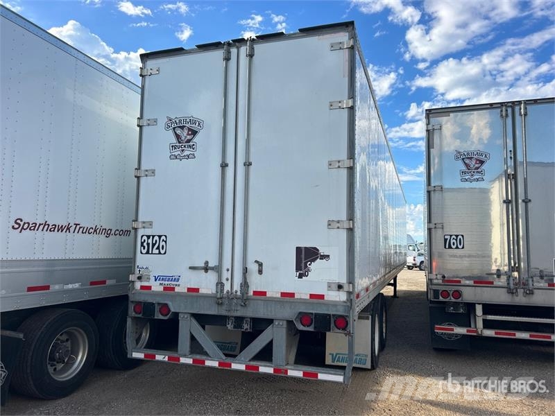 Vanguard MaxCube 53 ft x 102 in T/A Van Trailer 箱體拖車