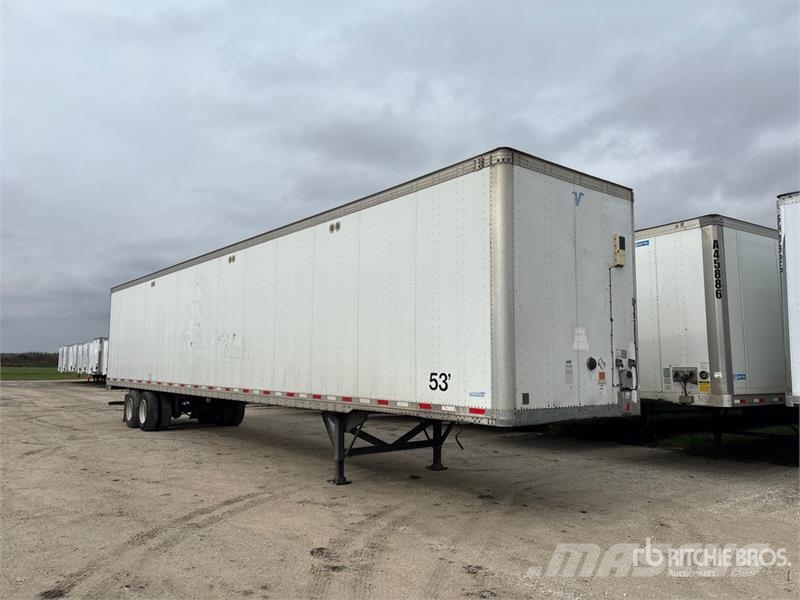 Vanguard MaxCube 53 ft x 102 in T/A Van Trailer Prikolice sa sandukom