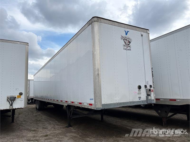 Vanguard Maxcube 53 ft x 102 in T/A Van Trailer مقطورات ذات هيكل صندوقي