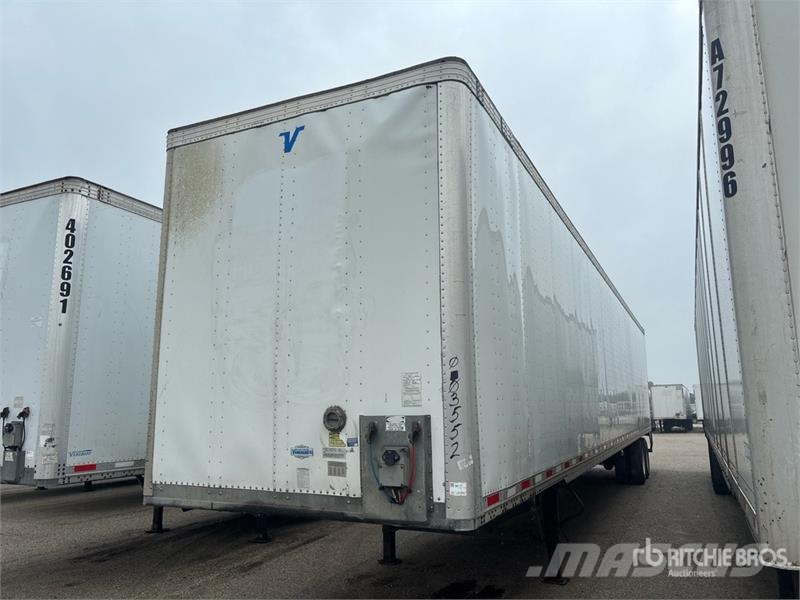 Vanguard Maxcube 53 ft x 102 in T/A Van Trailer Ρυμούλκες κλούβα