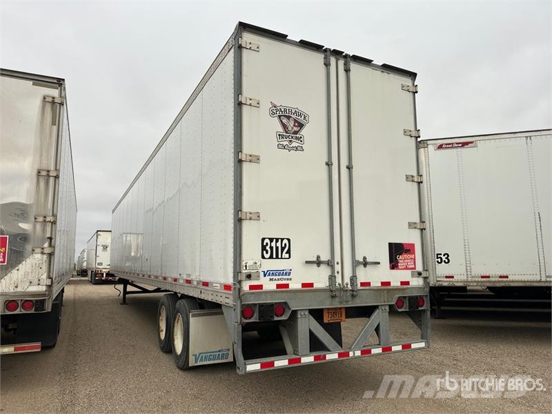 Vanguard MaxCube 53 ft x 102 in T/A Van Trailer Remorque Fourgon