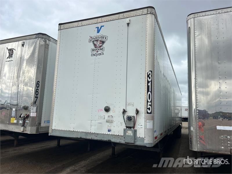 Vanguard MaxCube 53 ft x 102 in T/A Van Trailer 箱體拖車