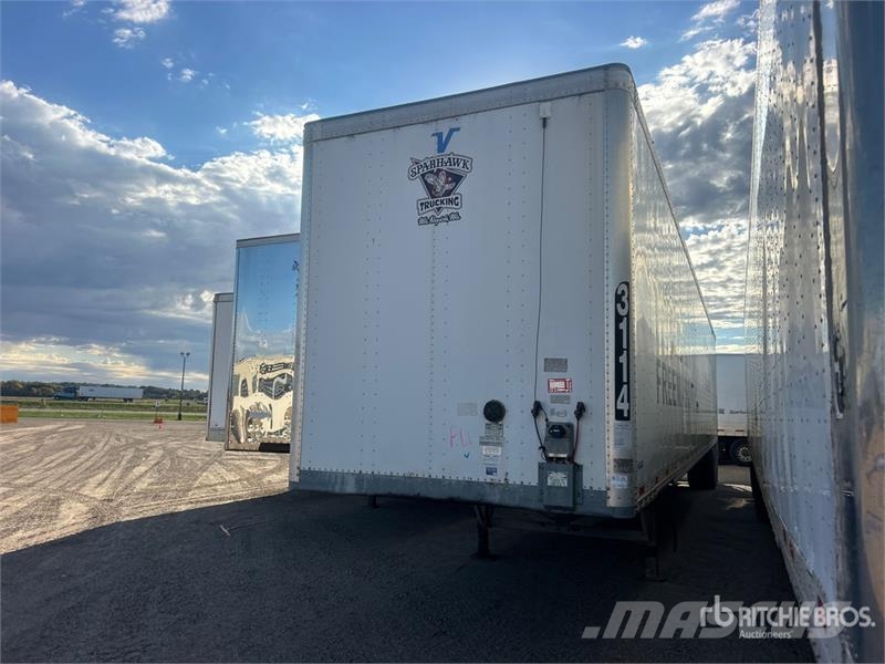 Vanguard MaxCube 53 ft x 102 in T/A Van Trailer Furgons