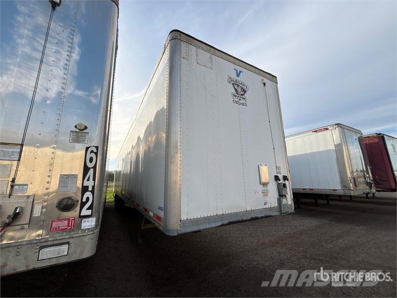 Vanguard MaxCube 53 ft x 102 in T/A Van Trailer Remorque Fourgon