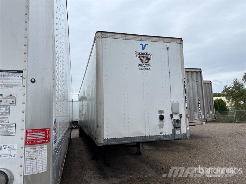 Vanguard MaxCube 53 ft x 102 in T/A Van Trailer 箱體拖車