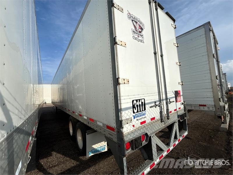 Vanguard MaxCube 53 ft x 102 in T/A Van Trailer مقطورات ذات هيكل صندوقي