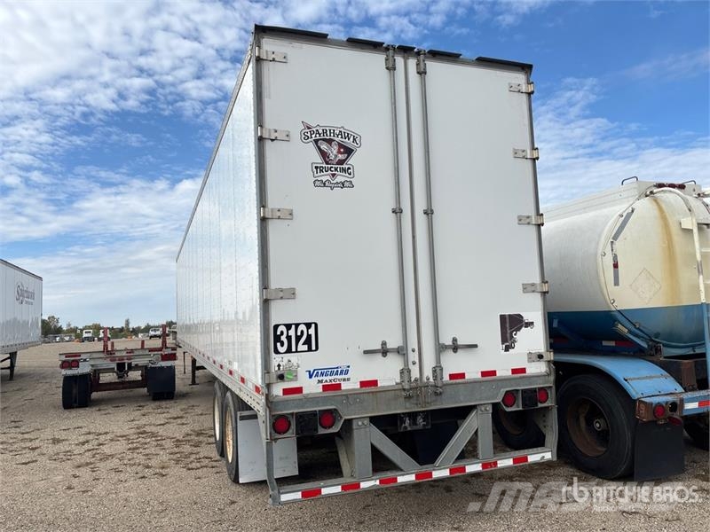 Vanguard MaxCube 53 ft x 102 in T/A Van Trailer Remorque Fourgon