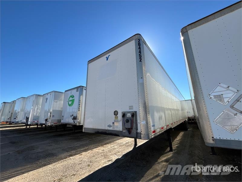 Vanguard MAXCUBE 53 ft x 102 in T/A Van Trailer Rimorchi cassonati