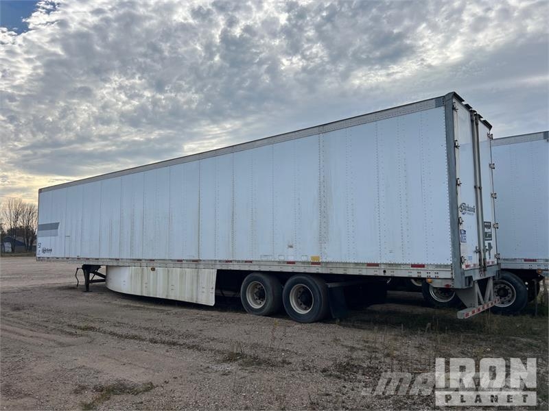 Vanguard MaxCube 53 ft x 102 in T/A Van Trailer Furgons