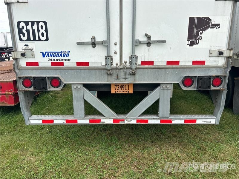 Vanguard MaxCube 53 ft x 102 in T/A Van Trailer Remorque Fourgon