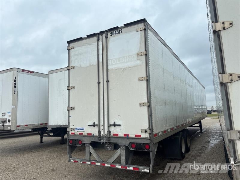 Vanguard Maxcube 53 ft x 102 in T/A Van Trailer Ρυμούλκες κλούβα