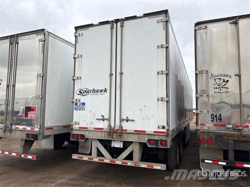Vanguard MaxCube 53 ft x 102 in T/A Van Trailer Remorque Fourgon