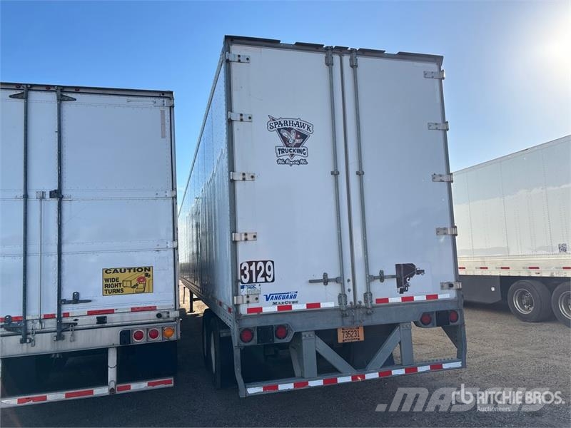 Vanguard MaxCube 53 ft x 102 in T/A Van Trailer Remorque Fourgon