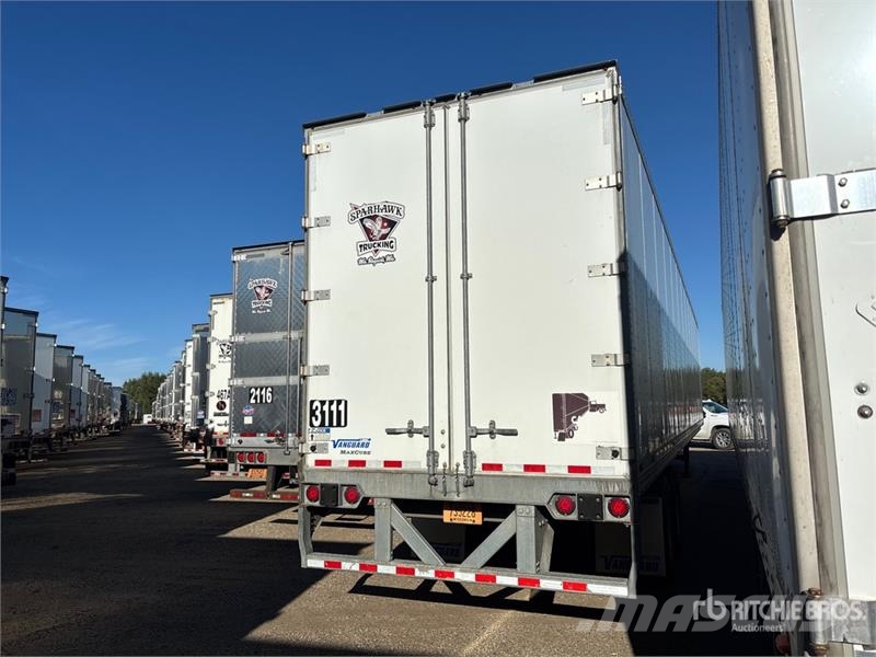 Vanguard MaxCube 53 ft x 102 in T/A Van Trailer مقطورات ذات هيكل صندوقي