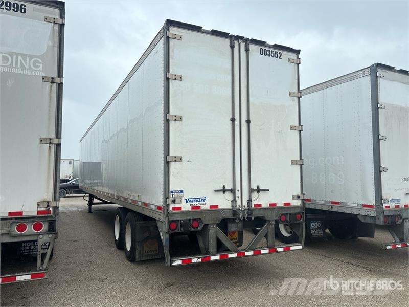 Vanguard Maxcube 53 ft x 102 in T/A Van Trailer Ρυμούλκες κλούβα