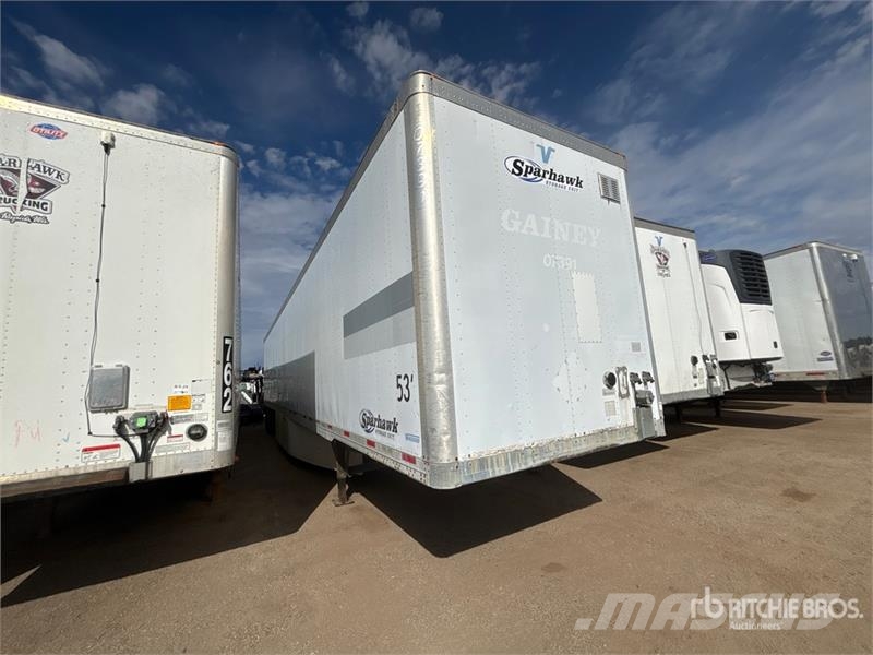 Vanguard MaxCube 53 ft x 102 in T/A Van Trailer 箱體拖車